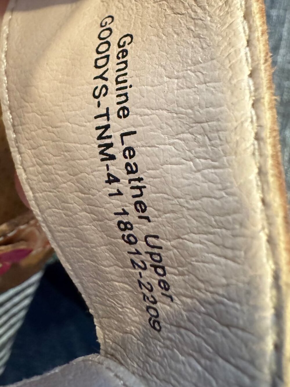 L'Artiste by Spring Step Goodys Floral Leather Slides Women's EU 41 / US 10 EUC - Picture 7 of 7